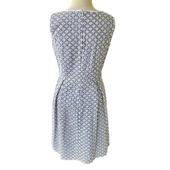 Brooks Brothers Embroidered Mini Dress. Blue/white. - Picture 6 of 11
